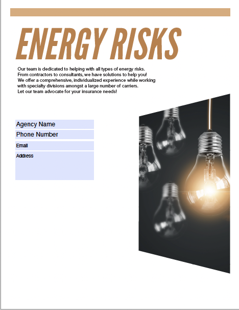 Energy Risks